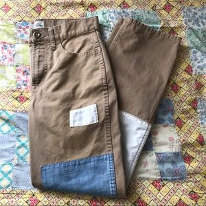 J Crew Patchwork Khakis Size 26